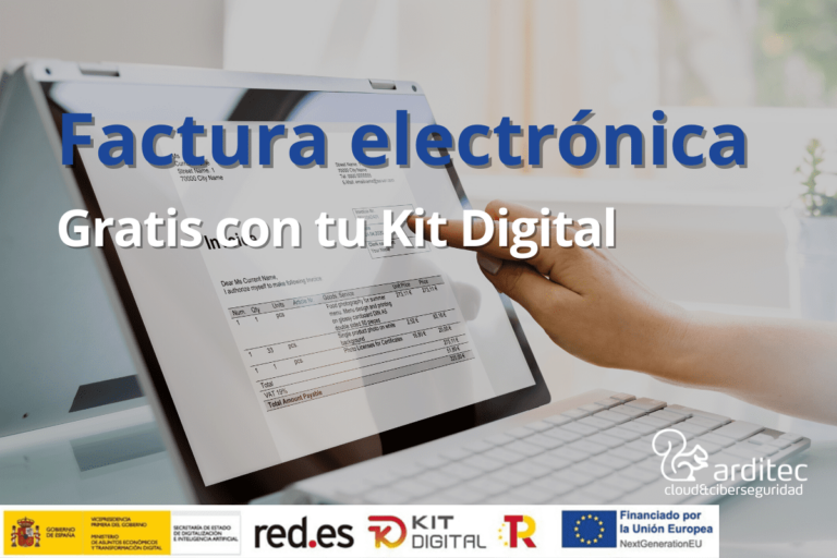 Factura electrónica Kit Digital Arditec