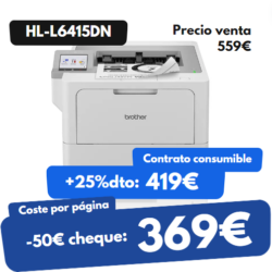 Impresora láser monocromo 50 ppm